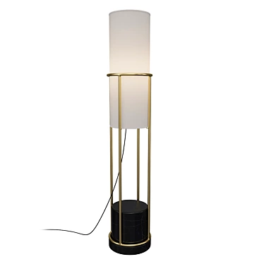 ImperiumLoft Delfino Floor Lamp 3D model image 1 