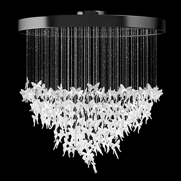 Glam Night Fairy Ceiling Light 3D model image 1 