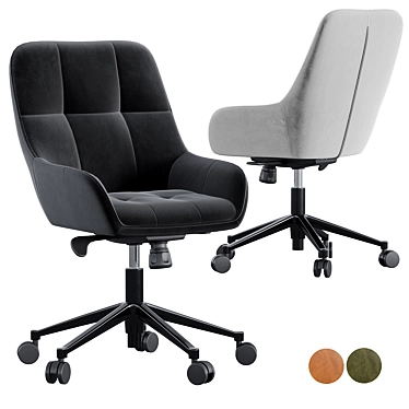 Dahmen Office Chair Model 3D model image 1 