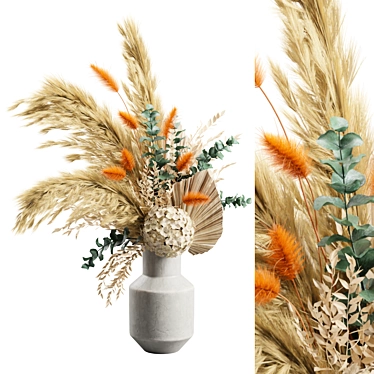 Vase Bouquet Pampas 02