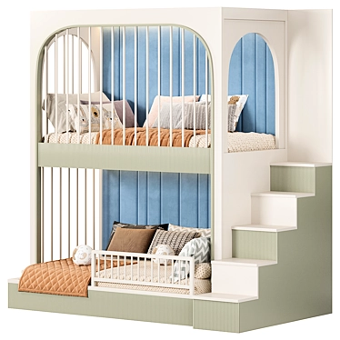 Designer two-level bed Kids room