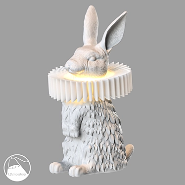 Fluffy Friend Table Lamp 3D model image 1 