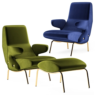 Arflex armchair Delfino