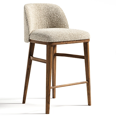 Modern LUM Bar Stool 3D 3D model image 1 