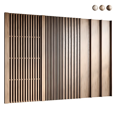 Wooden wall panel 2