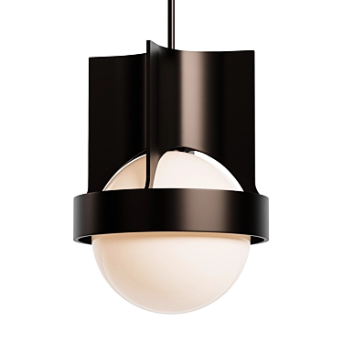 Skyline Sphere Pendant Light 3D model image 1 