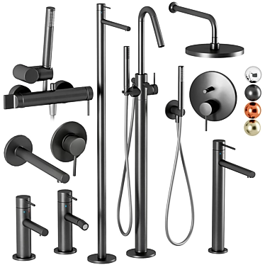 Faucets and shower Vitra Origin set