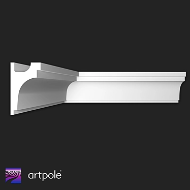 Gypsum Cornice SKTL47 3D model image 1 