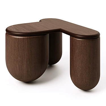 Sleek Modern Coffee Table Design 3D model image 1 