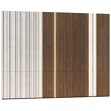 Wall panels in a modern minimalist style 16