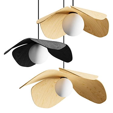 Ethereal Pendant Light Collection 3D model image 1 