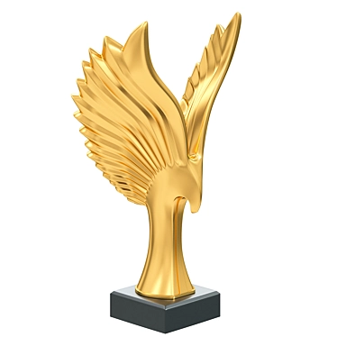 Resin Eagle Table Accent Figurine