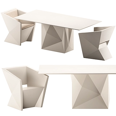 FAZ Table and armchair by Vondom