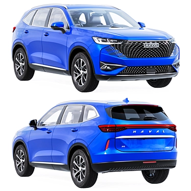 Haval H6 HEV Car Models 3D model image 1 