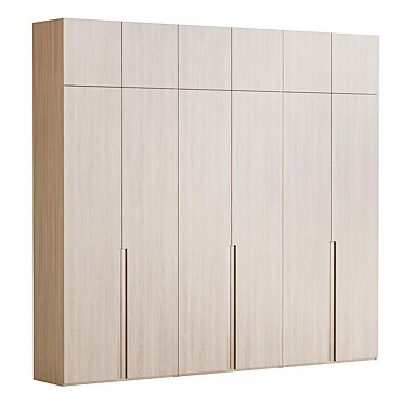 Minimalistic wardrobe cabinet 2