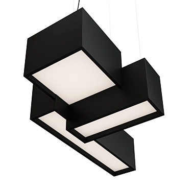 Modern BEBOW LED Pendant Light 3D model image 1 