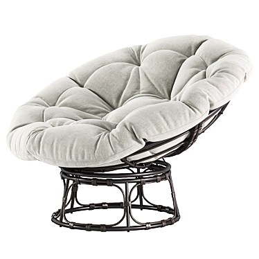 SAFAVIEH Kiraya Outdoor Papasan Chair 3D model image 1 