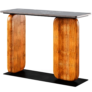 Pemba Console Table by Zuo 3D model image 1 