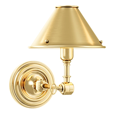 RalphLauren Anette Brass Sconce 3D model image 1 