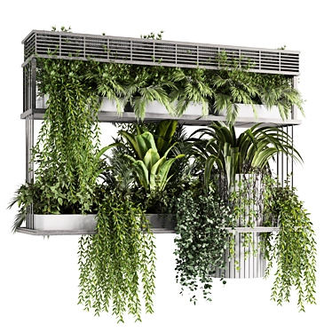 High-Quality Hanging Plant Models 3D model image 1 