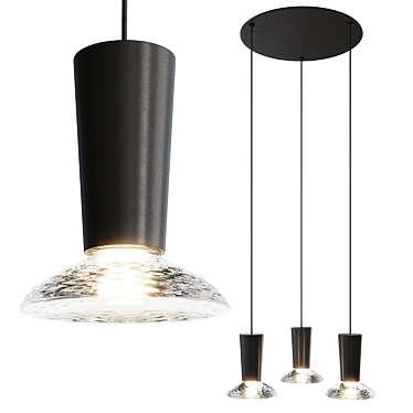 Giorgetti Water Modern Lighting Fixture 3D model image 1 