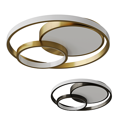 LED Ring Ceiling Light Medea 3D model image 1 