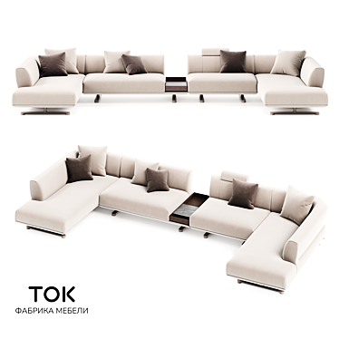 Modern Modular Sofa Set "TAKT S7 3D model image 1 