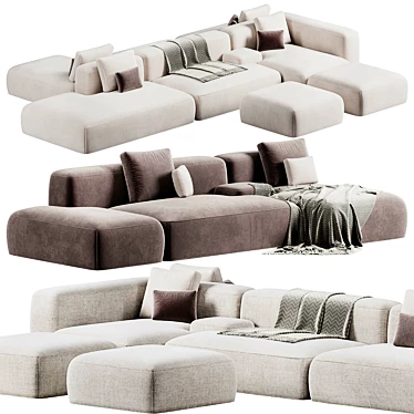  Lema Cloud Sofa Modular Design 3D model image 1 