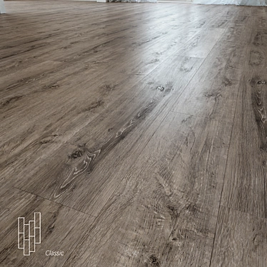 Exquisite Seichelles Oak Flooring Kit 3D model image 1 