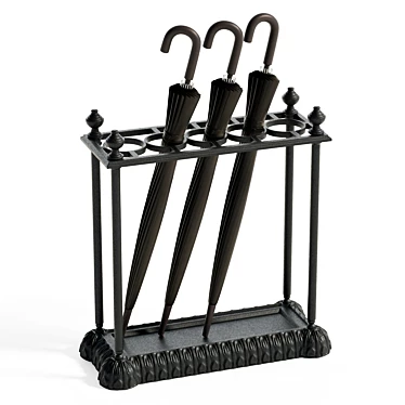  Priory Lane Cast Iron Umbrella Stand 3D model image 1 