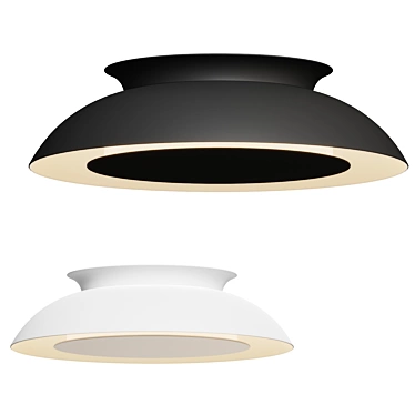 Eclipse Ring Ceiling Light 3D model image 1 