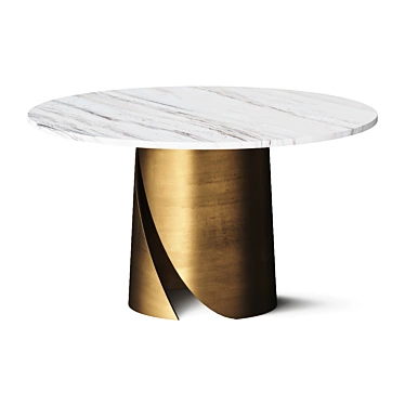 Modern Nuova Coffee Table - Ø795 x H435 mm 3D model image 1 