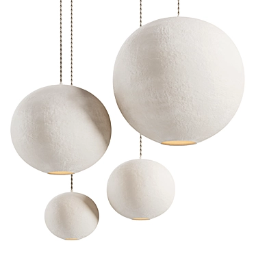 Wabi-sabi Pendant light Pura by Lumalano