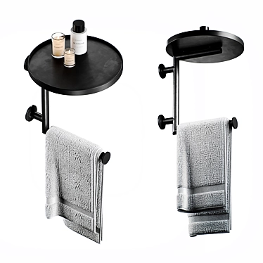 Wall-mounted towel rack Saba and Caba