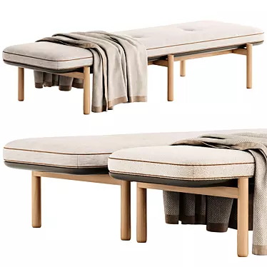 STEPAN Upholstered fabric bench - FRIGERIO