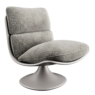 Sleek Minotti Pattie Armchair 3D model image 1 