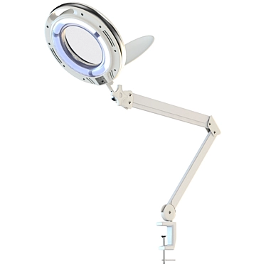 Lab Magnifier Lamp: Precision Tool 3D model image 1 