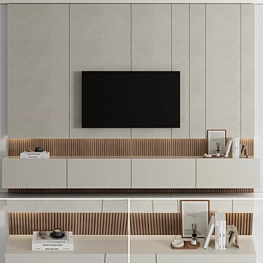 TV Wall Set 09