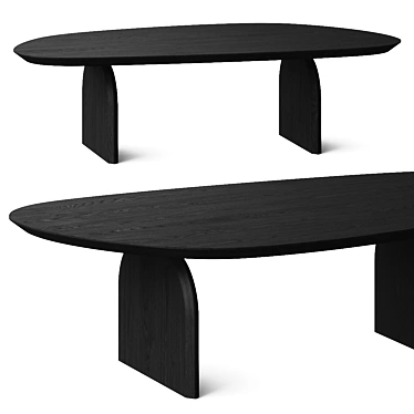 Modern Hudson Coffee Table 3D model image 1 