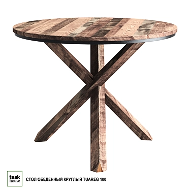 Round Dining Table TUAREG 100 3D model image 1 