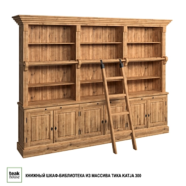 Tika KATJA 300 Bookcase Display 3D model image 1 