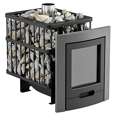 Diana Skala Porta Wood-Burning Stove 3D model image 1 