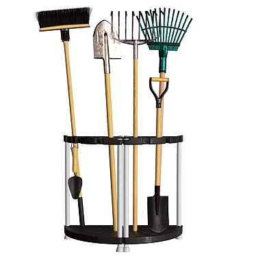 Professional Tool Stand 3D model image 1 