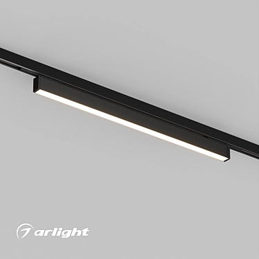 Slim 8W Linear LED Light 3D model image 1 