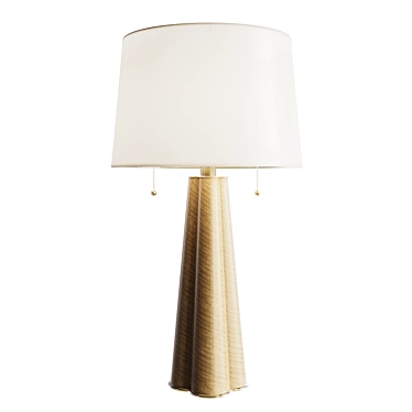 Art Deco Style Table Lamps 3D model image 1 