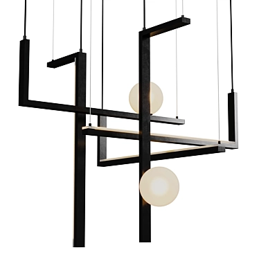 Minimalist Pendant Light for Any Space 3D model image 1 