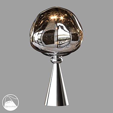 Amader Mini Table Lamp, Glossy 3D model image 1 