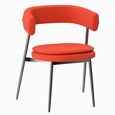 Elegant Nena Chair Zanotta 3D model image 1 