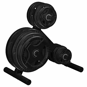 Body Solid Olympic Plate Tree