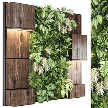 indoor wall vertical garden - Set 1357